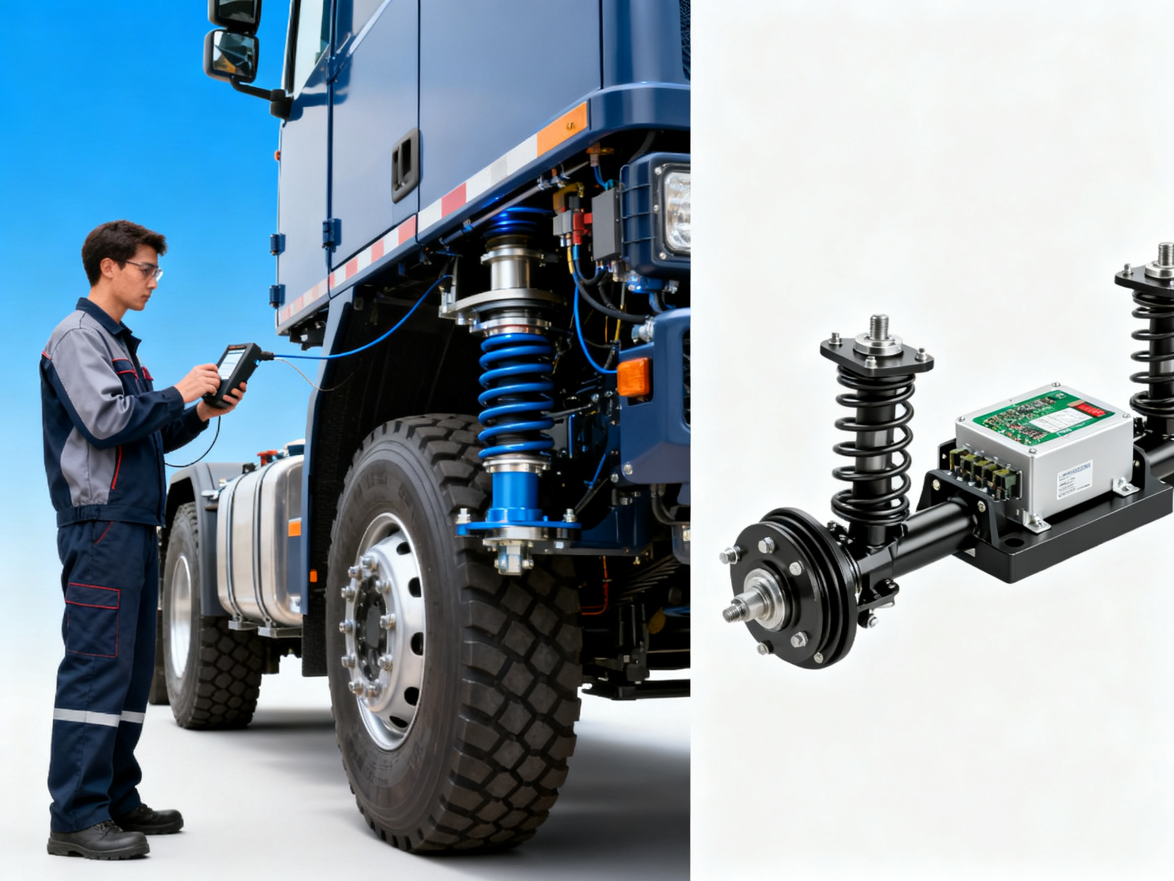Is the maintenance cost of special equipment transport vehicle axle suspension high or not?