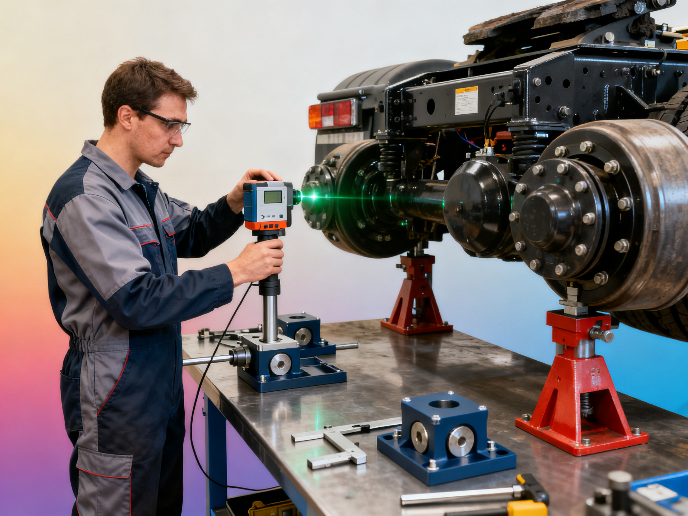 Is the installation of heavy-duty equipment transport vehicle bridge suspension difficult?