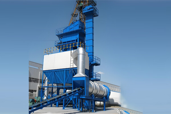 LB2000 Asphalt Plant with Under-Bin Storage