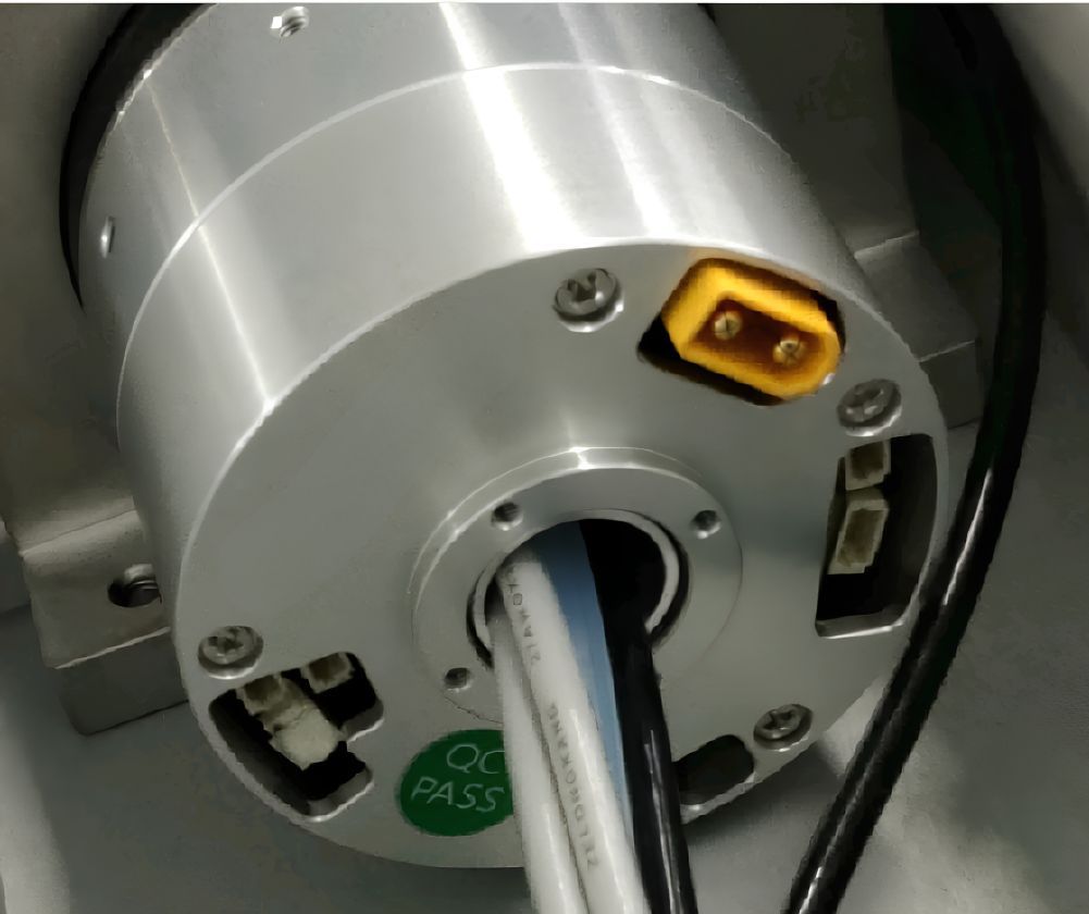 通孔谐波减速器机器人关节模块