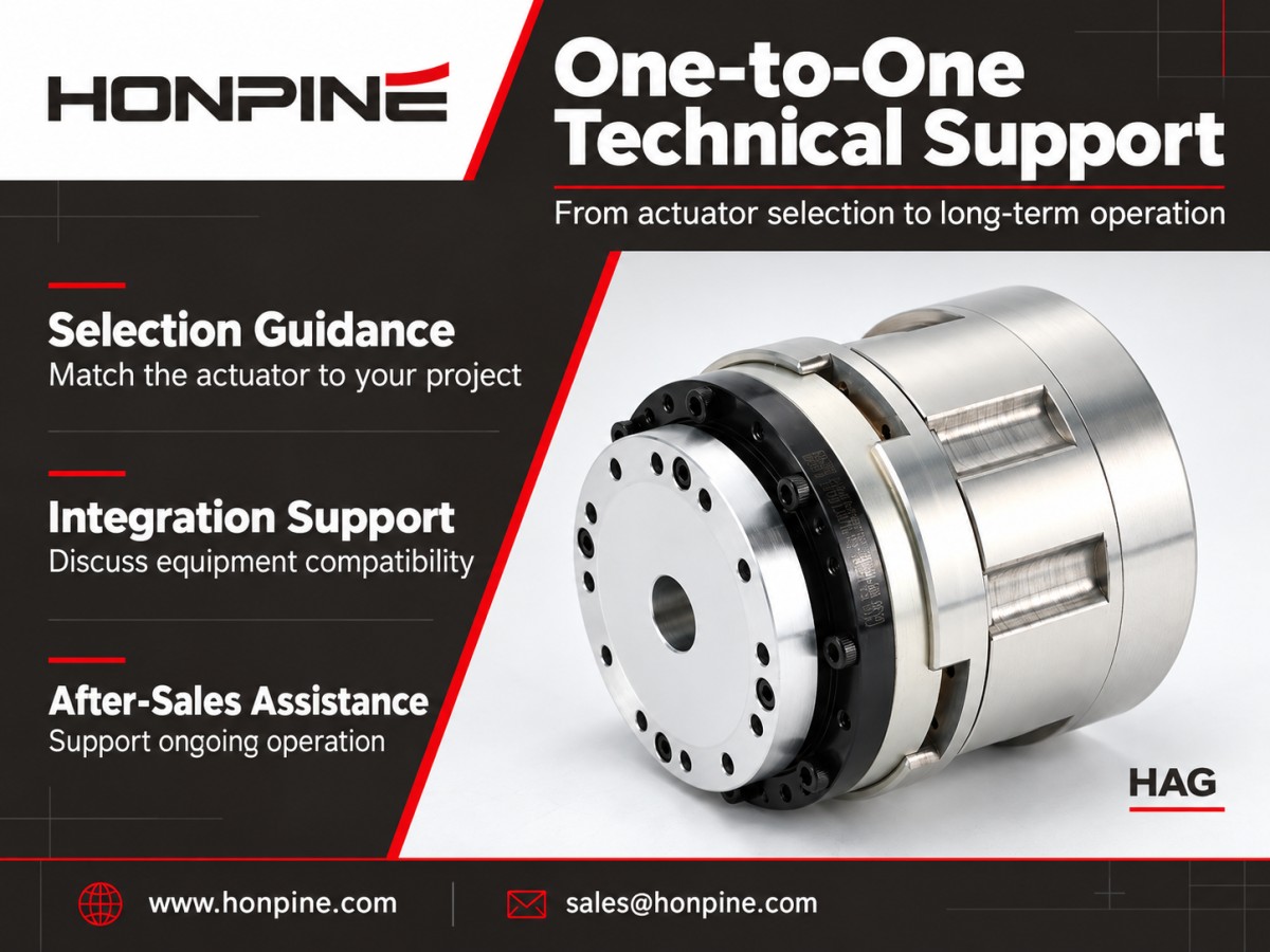 HONPINE HAG joint actuator selection and technical support HONPINE HAG joint actuator selection and technical support