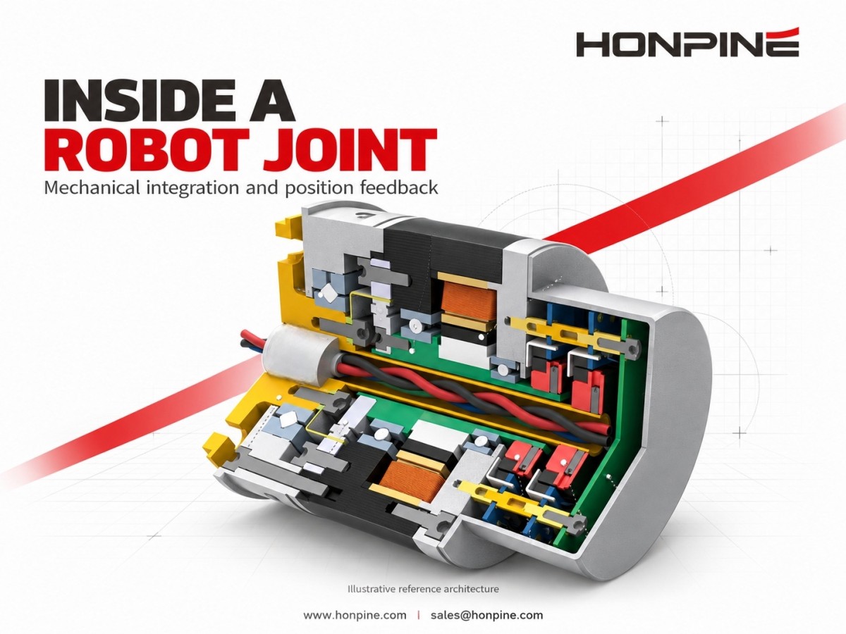 Robot joint module internal structure