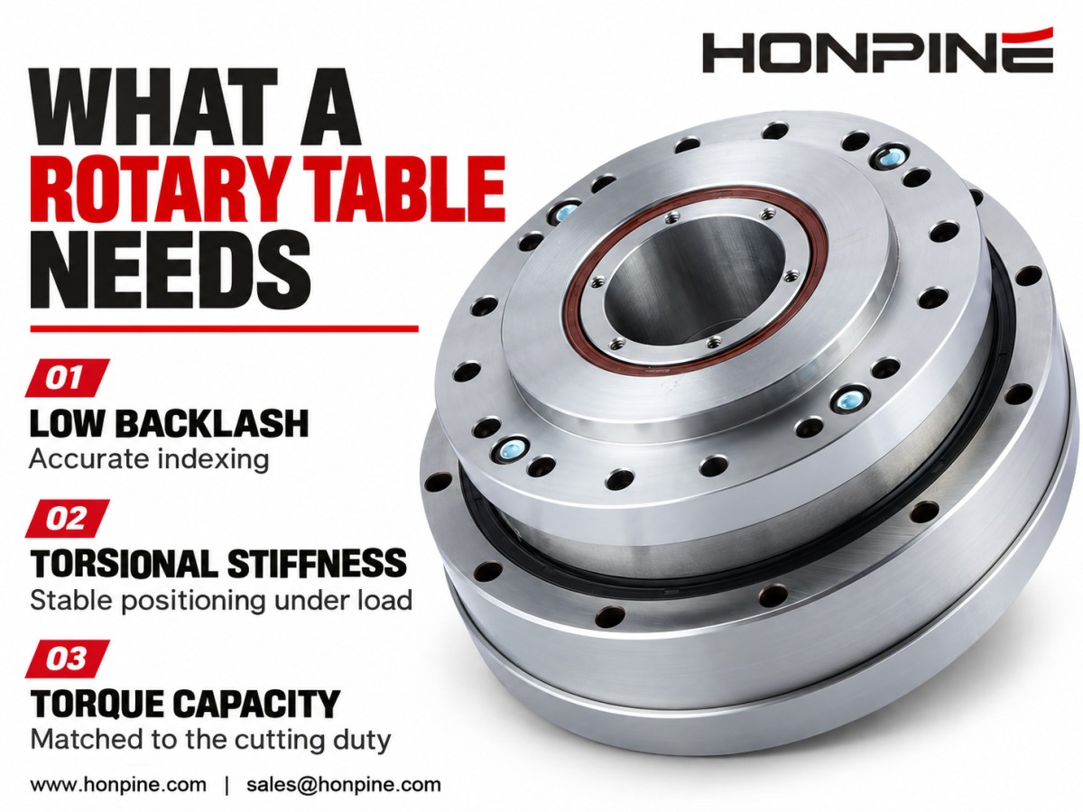 Harmonic reducer backlash stiffness and torque requirements