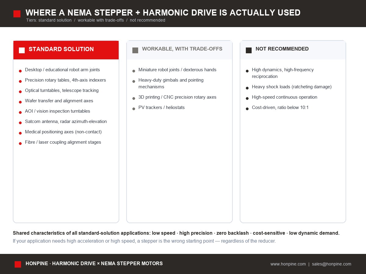 nema-stepper-motor-with-harmonic-drive-applications-and-limits