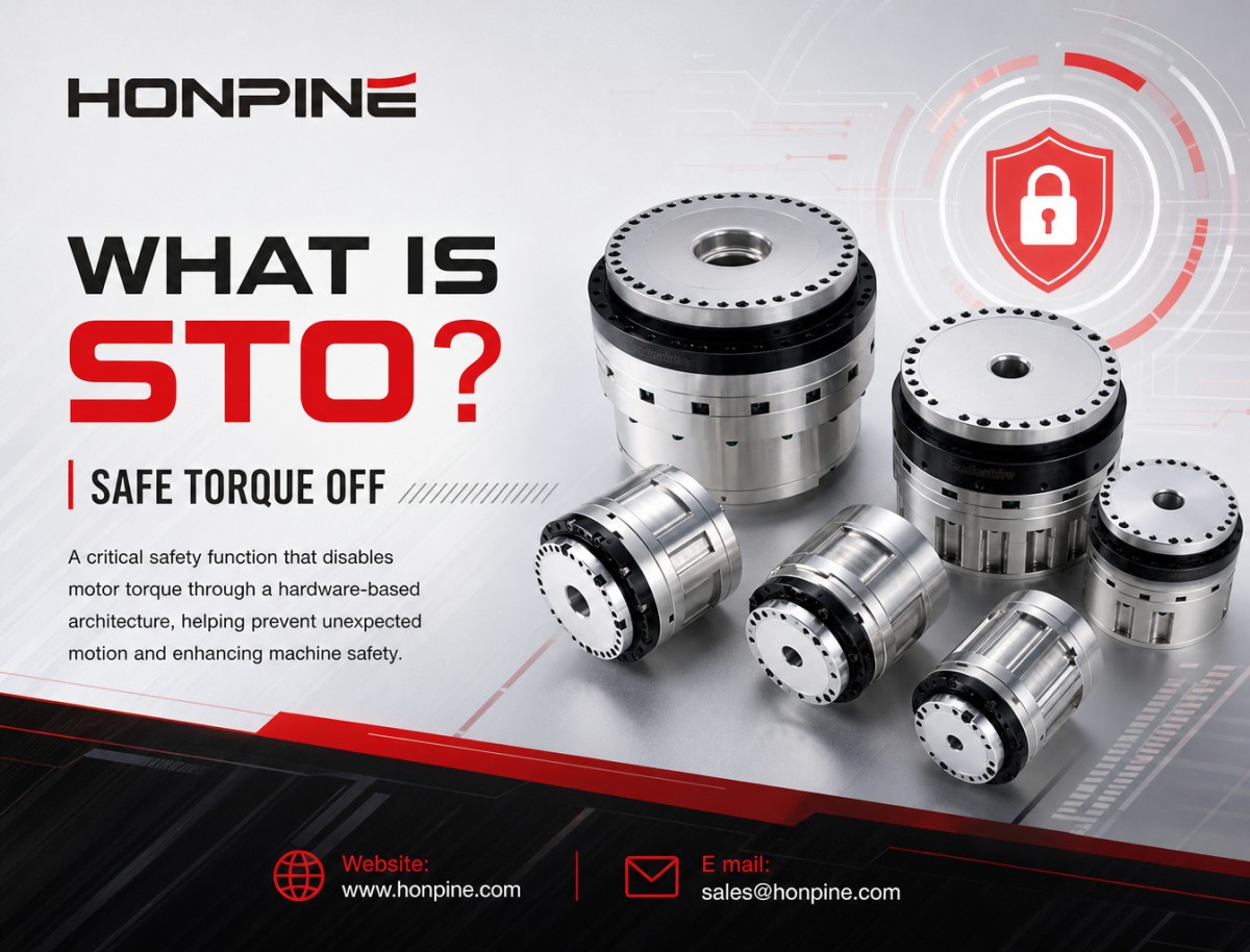 harmonic joint actuator with STO