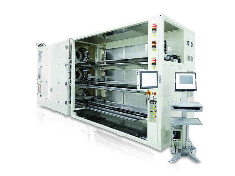 Horizontal vacuum diffusion furnace