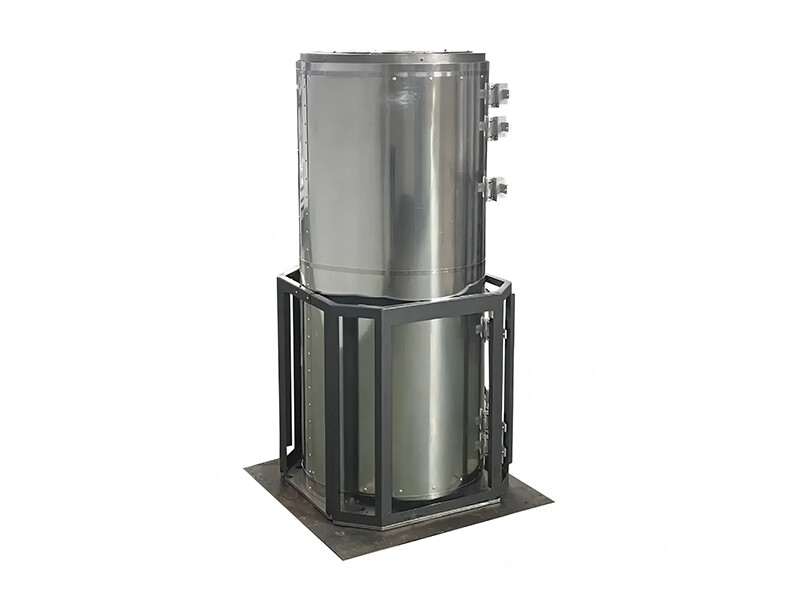 Vertical heating furnace body