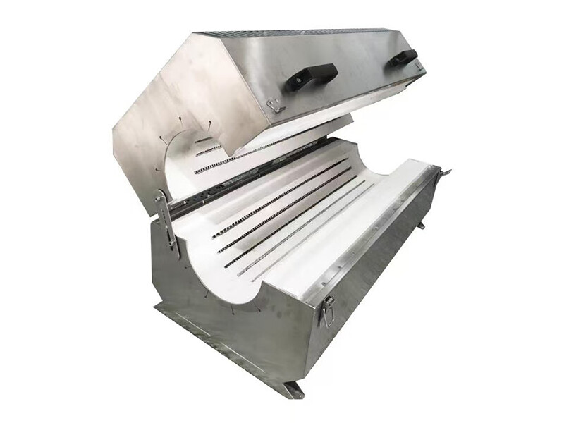 Open-close heating furnace body