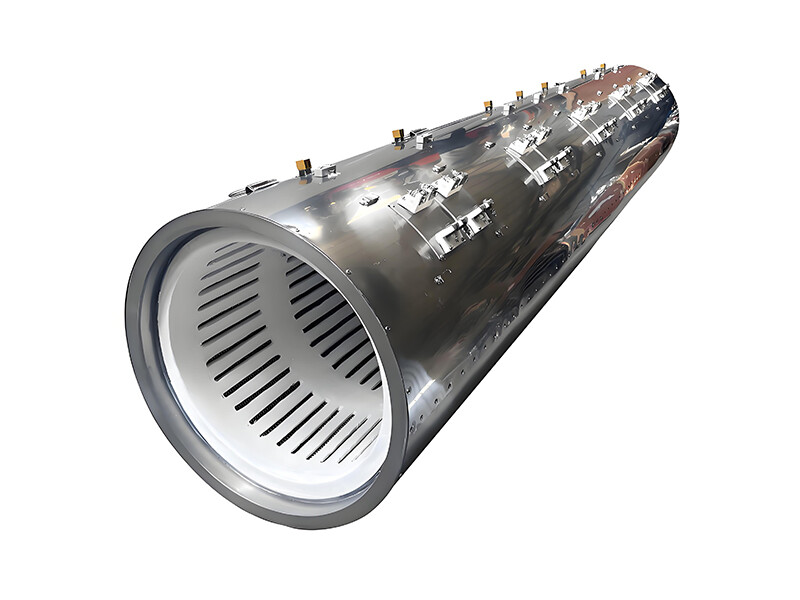 Horizontal heating furnace body