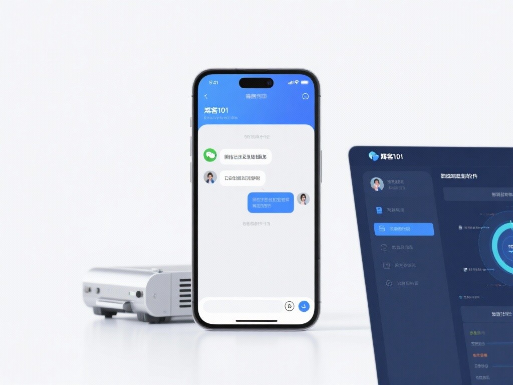 秦皇岛微信聊天记录恢复专业服务 - 晖客101数据恢复权威解决方案