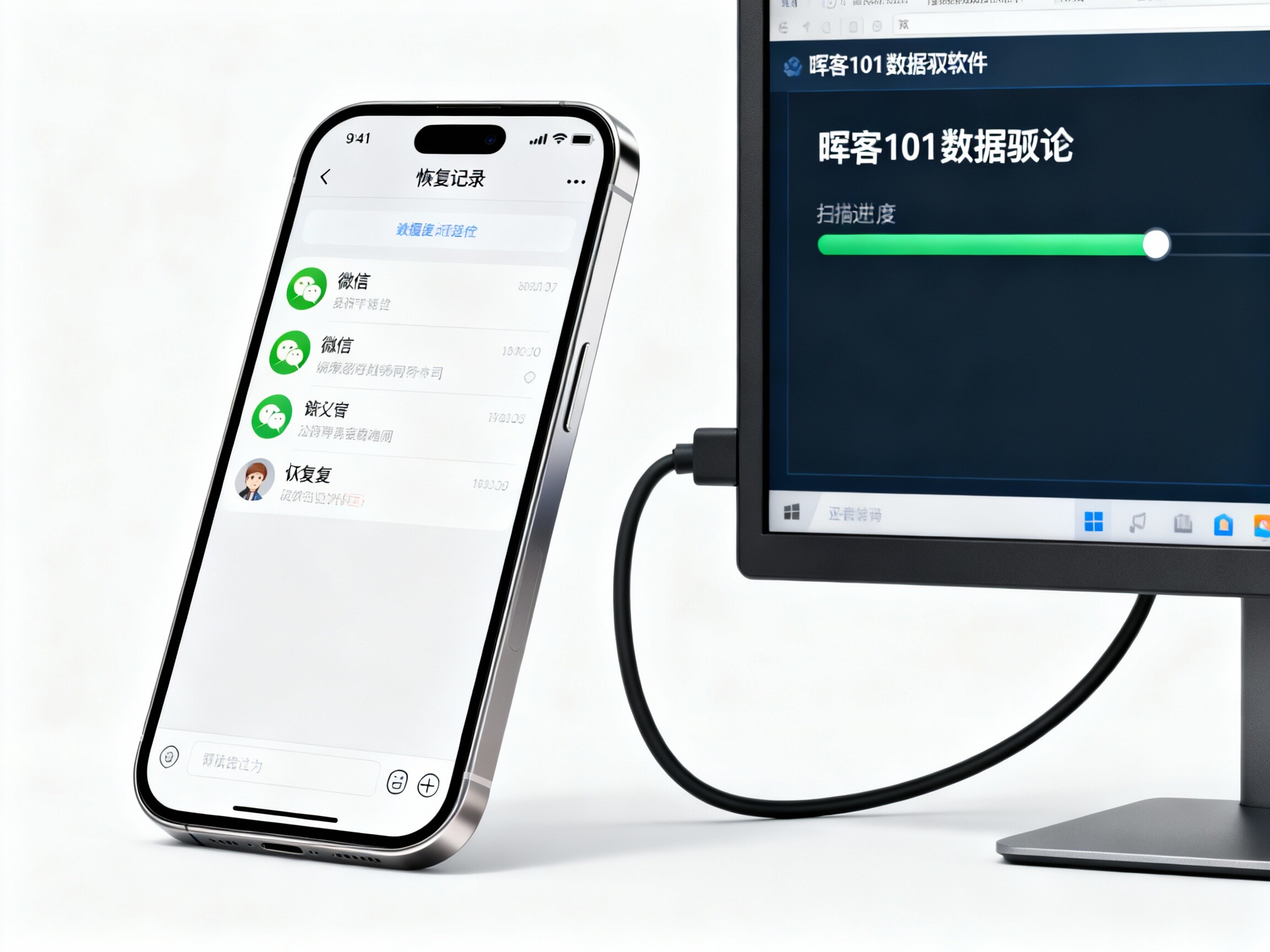 阳泉微信聊天记录恢复 | 专业数据底层扫描技术 