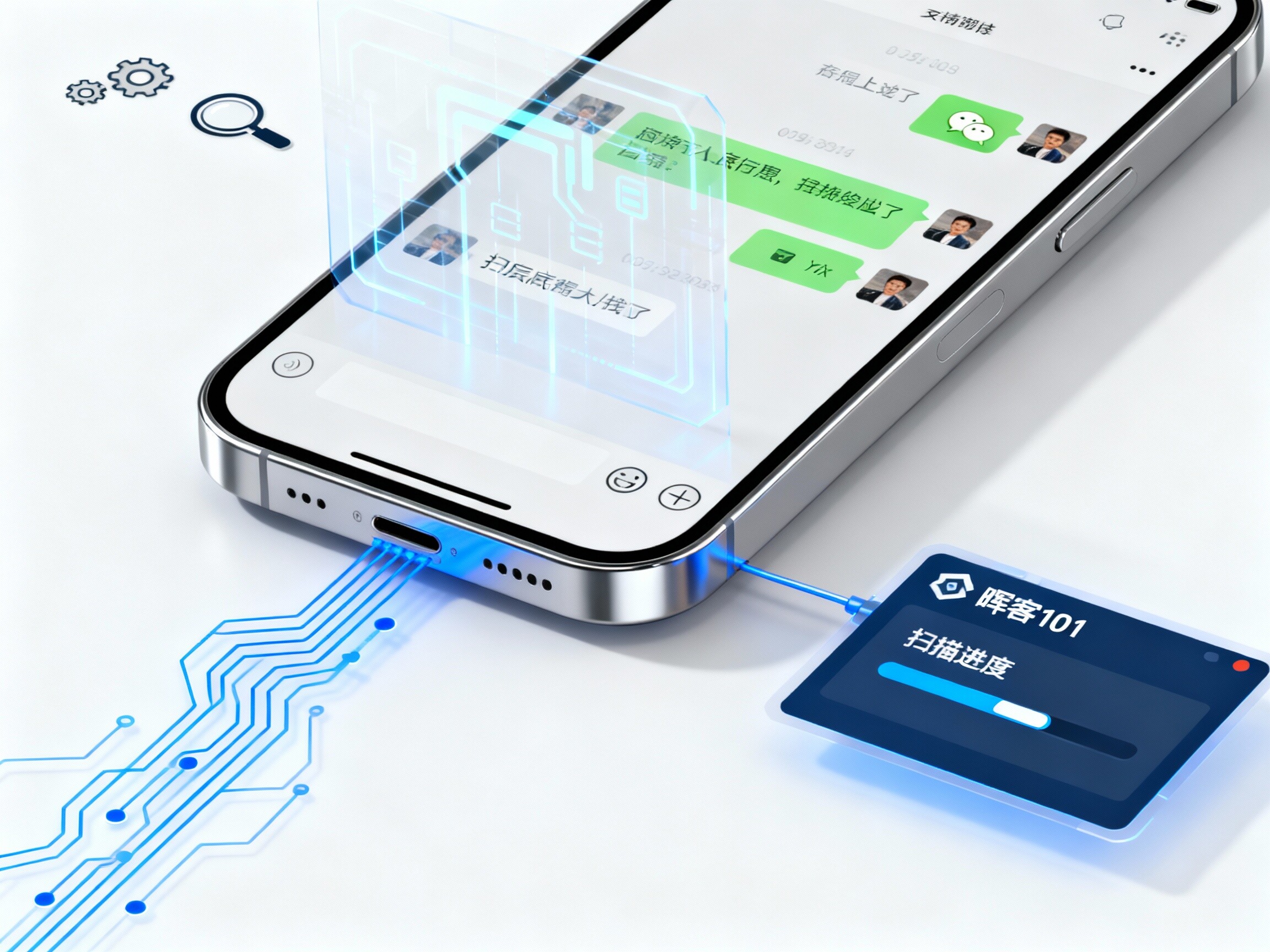 芜湖微信聊天记录恢复 - 专业数据底层扫描恢复方案 