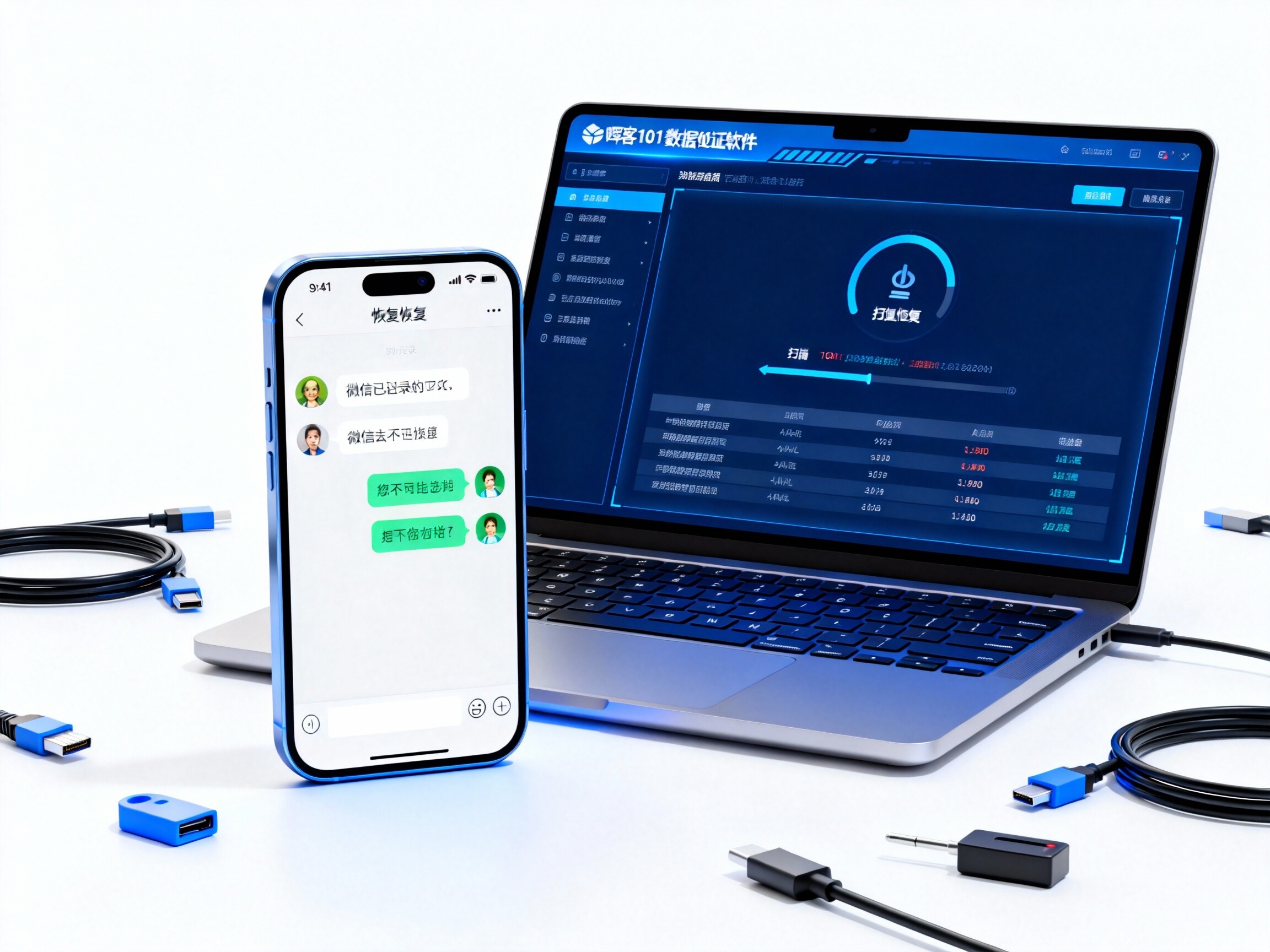 江门微信聊天记录恢复 | 专业数据恢复服务 | 晖客101取证软件