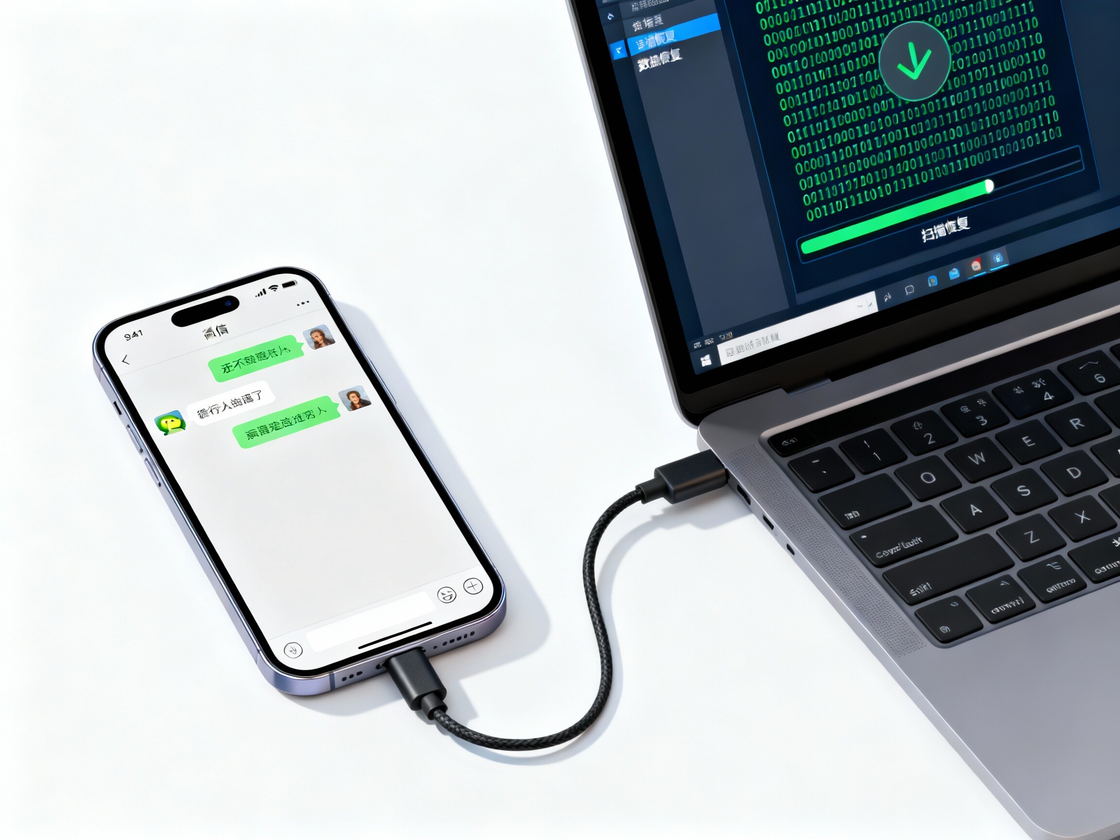 黄石微信聊天记录恢复｜专业数据底层提取安卓苹果手机 