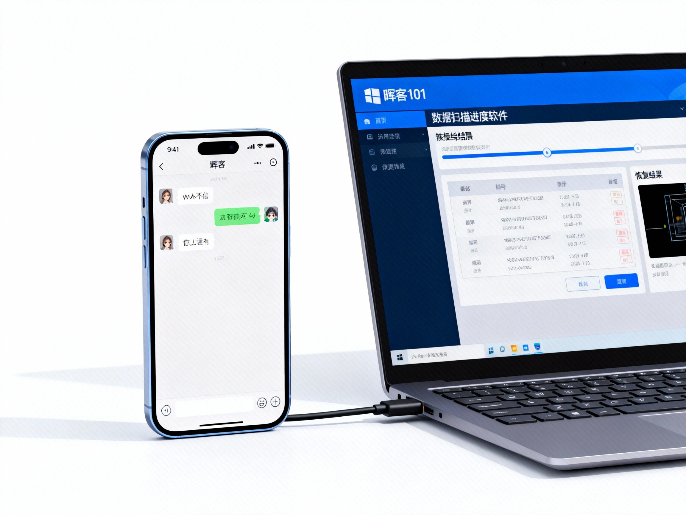 泉州微信聊天记录恢复 | 专业数据恢复服务 | 晖客101取证软件 
