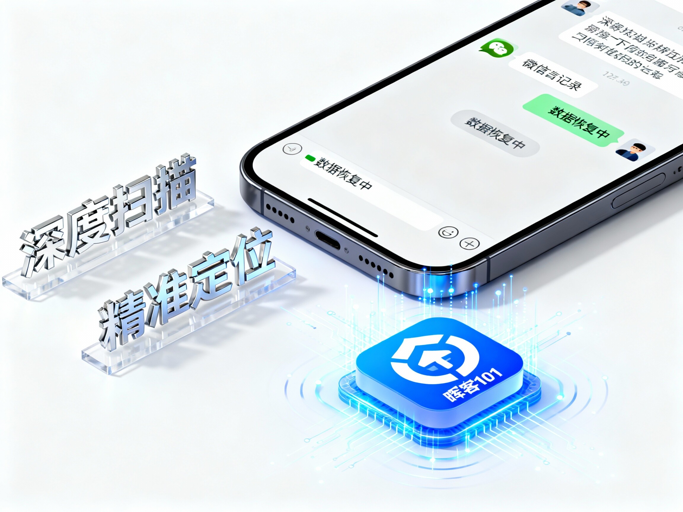 温州微信聊天记录恢复｜专业数据恢复服务｜晖客101取证软件 