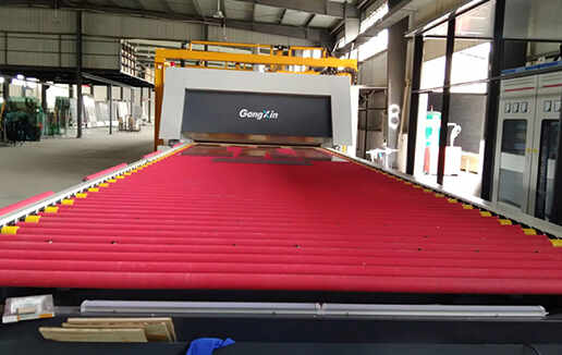 钢化玻璃过程中出现白道怎么办?