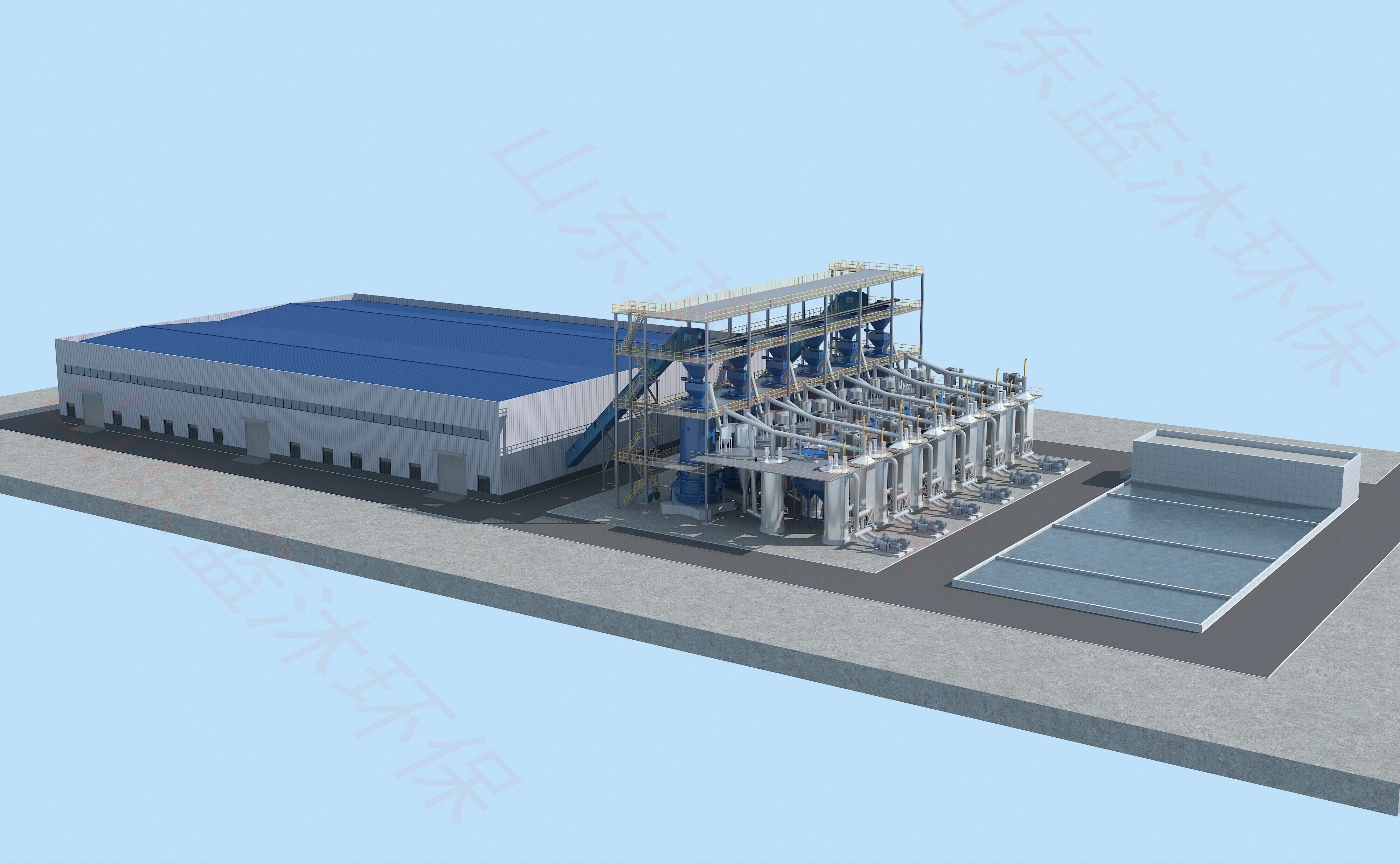 LM3.0-Pro ultra-clean (no wastewater, no tar) biomass gasifier