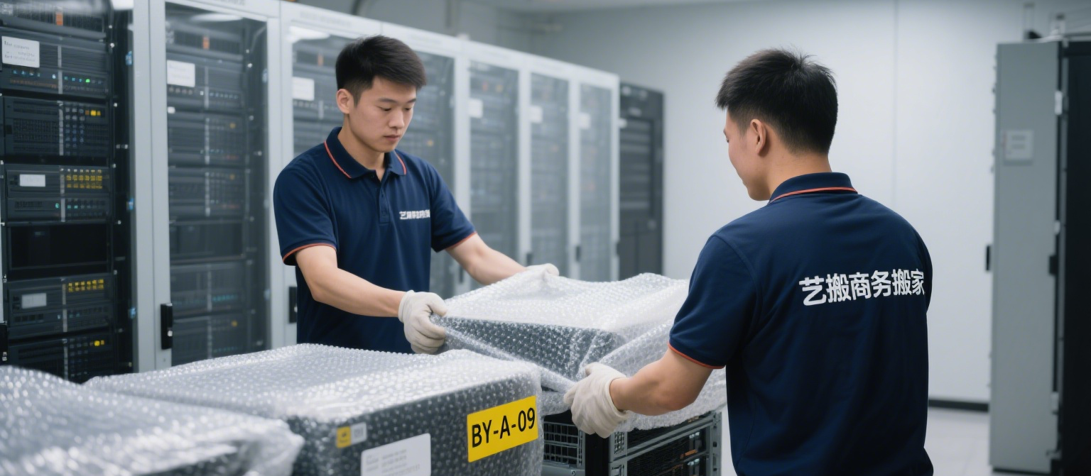 艺搬团队机房搬家