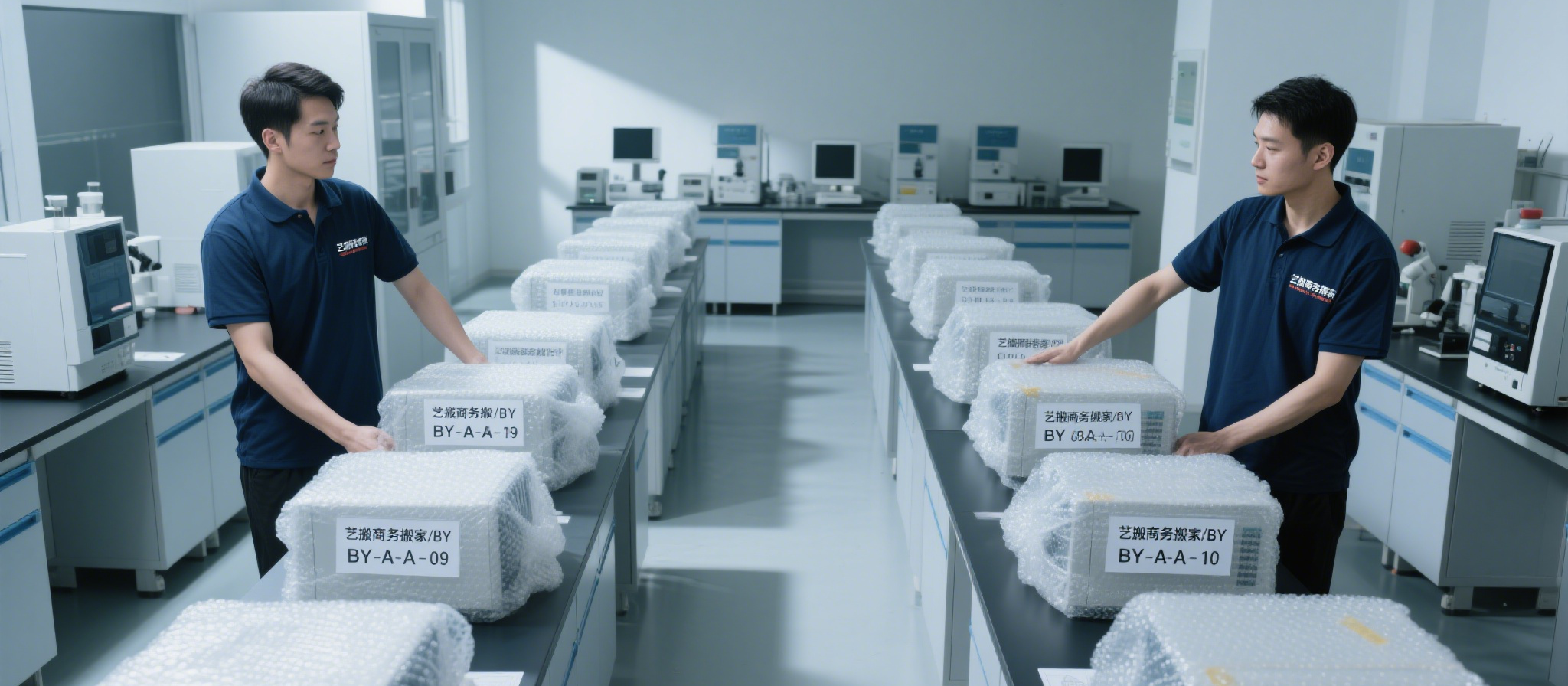 实验室设备包装与搬运