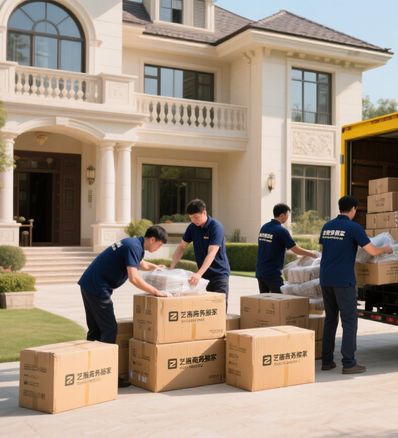 别墅搬家 艺搬商务搬家