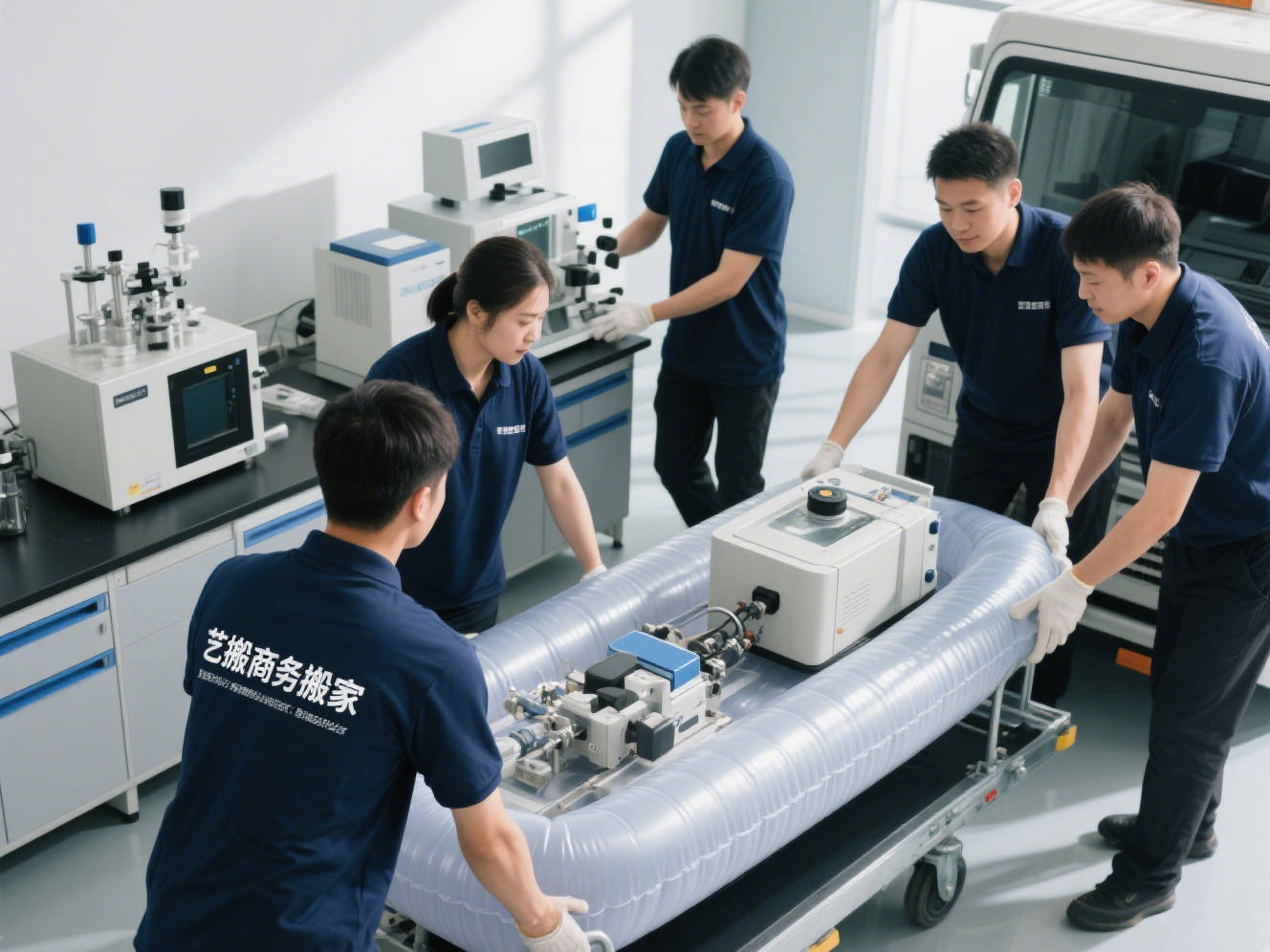 南京外企精密实验室整体搬迁案例