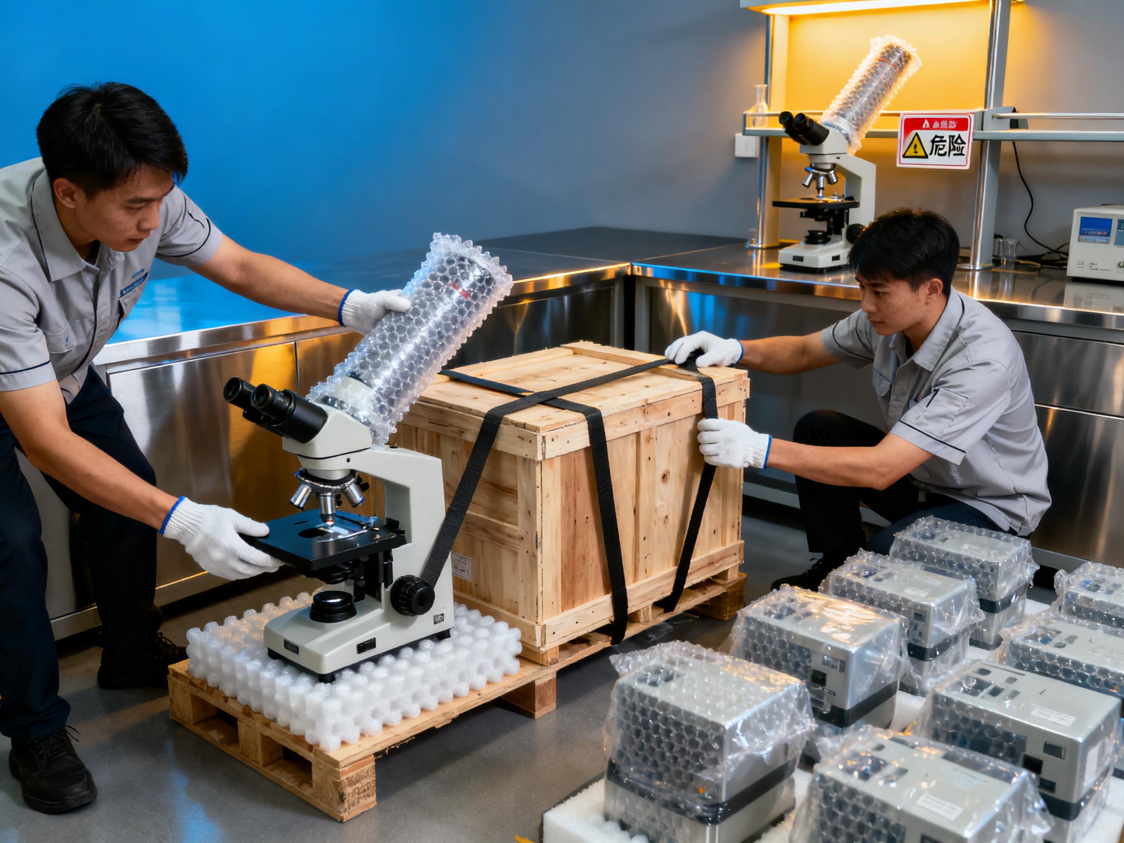 实验室搬迁案例：南京某高校如何完成500台精密仪器安全转移？