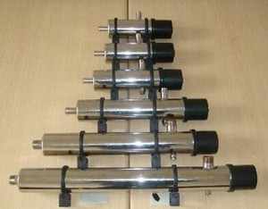 Water jacket heaters