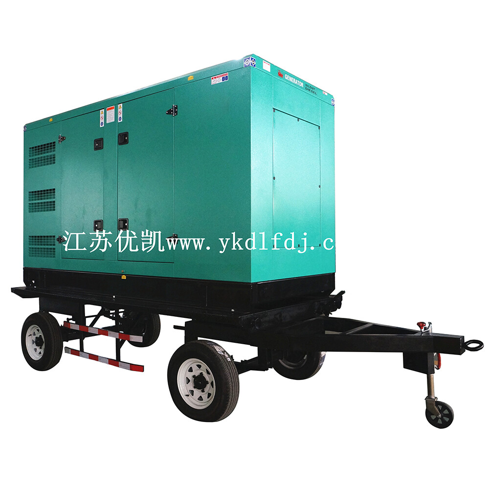 Mobile silent generator sets