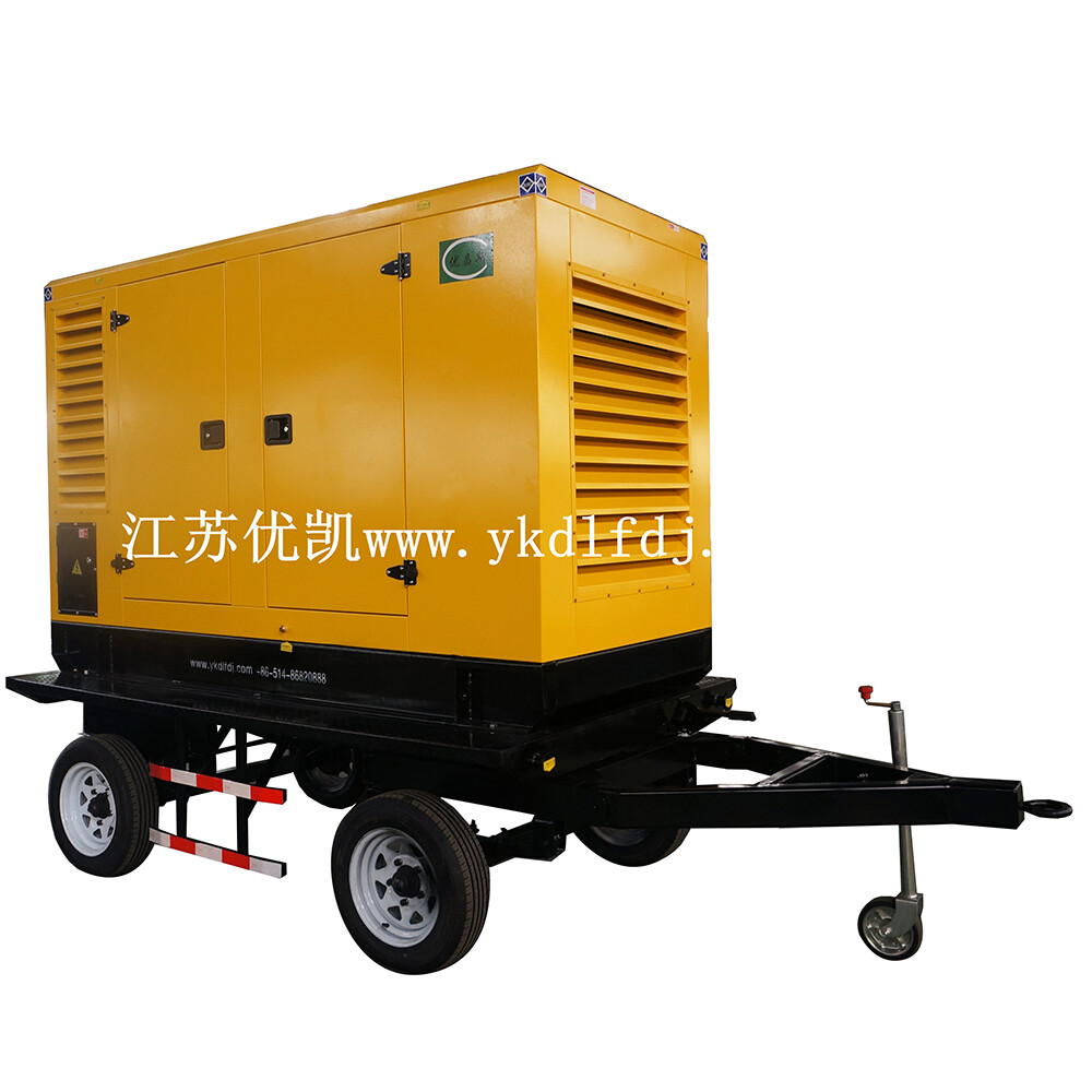 Mobile silent generator sets