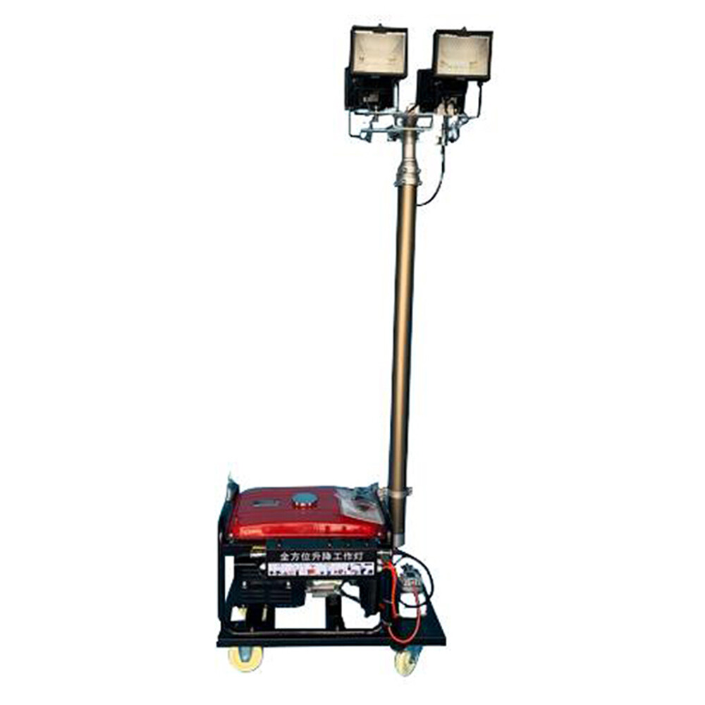 Mobile light tower genset
