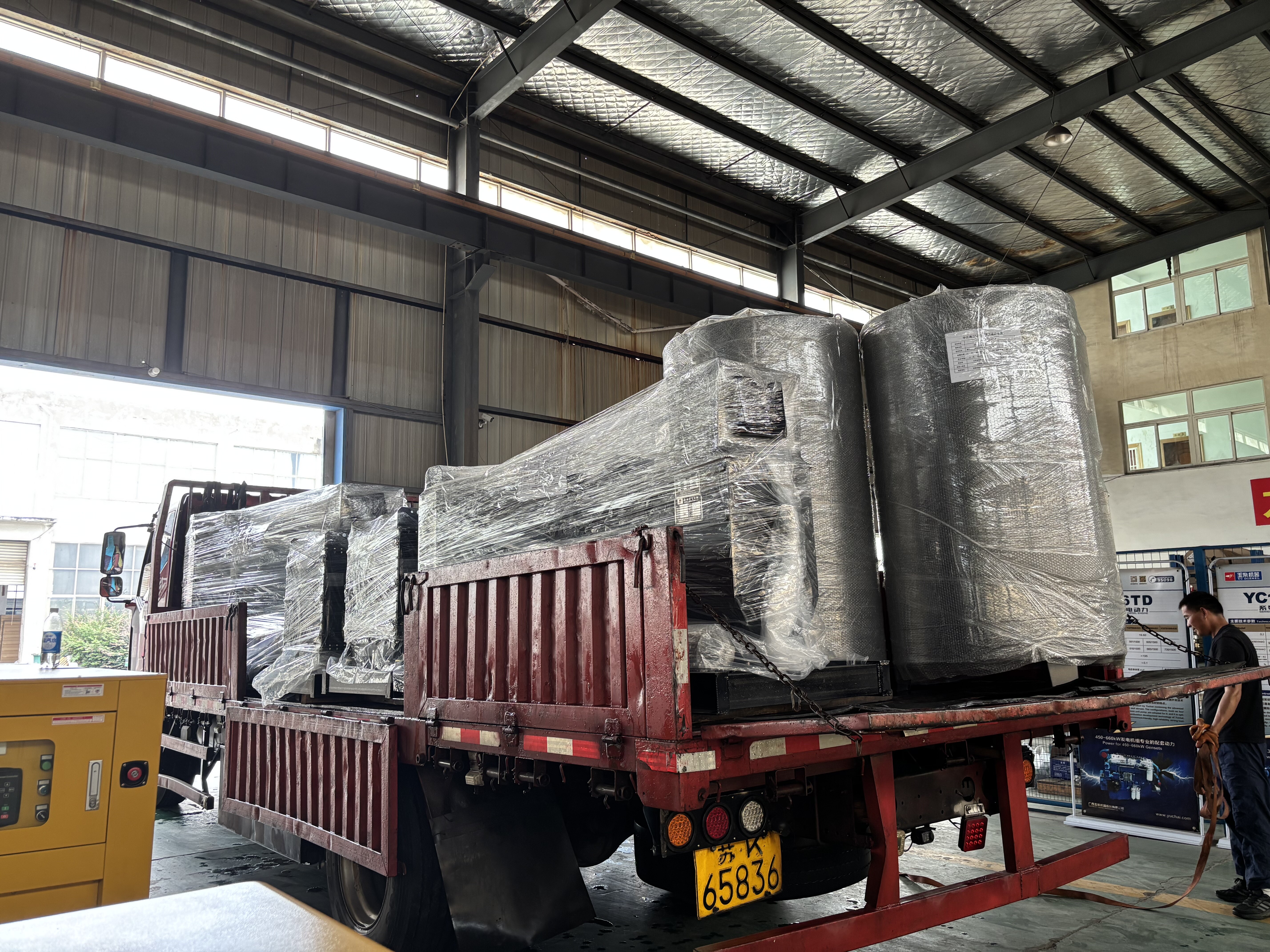 6 sets of diesel generator sets shipped to Xinjiang customers