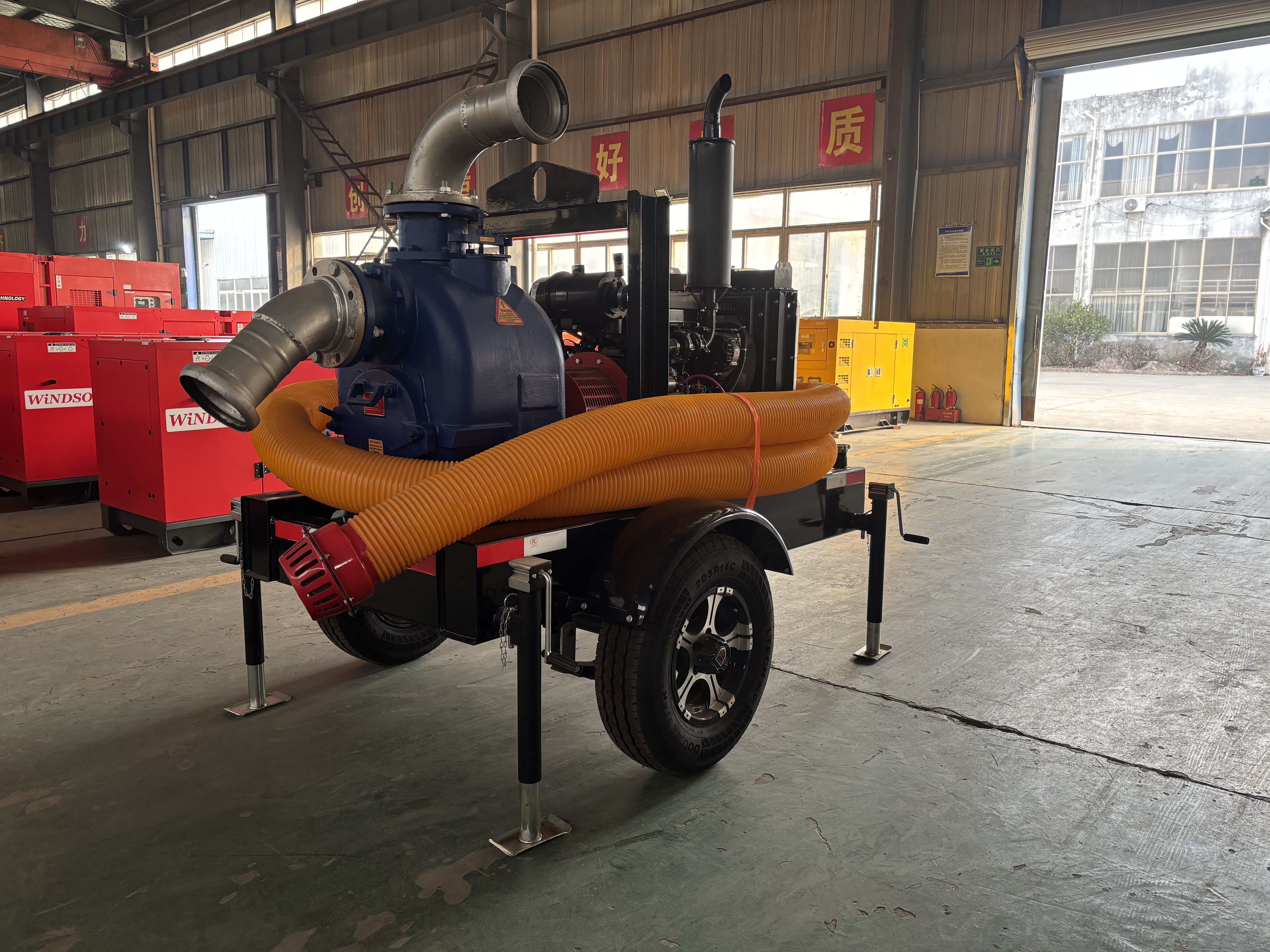 Empowering Efficient Drainage! Weichai Power Mobile Self-Priming Drainage Pump Unit Heavy Duty Launch, Multi-Scene Adaptation More Worry-Free