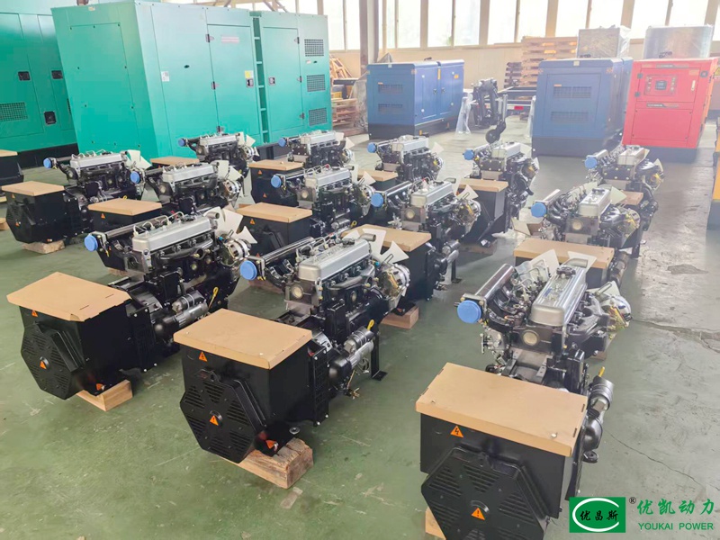 Production Continues Uninterrupted Despite the Extreme Heat! Small Diesel Engines Arrive in Bulk