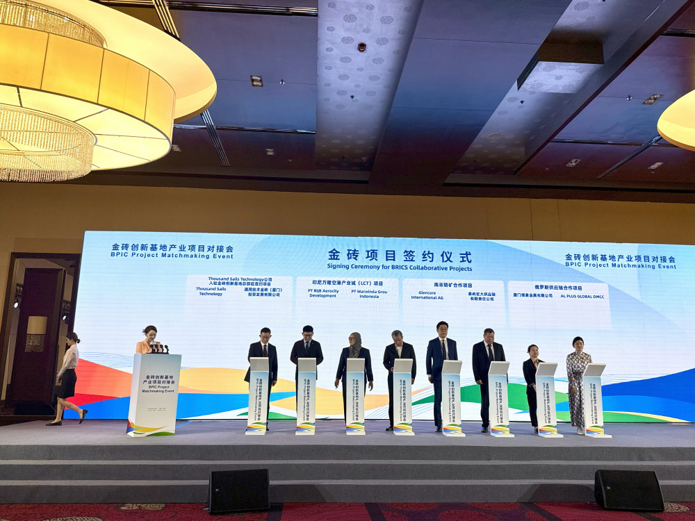 千帆出海，共筑金砖合作新篇章