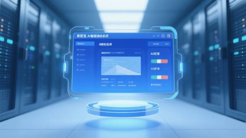 Система интеллектуального создания сайтов EasyYunAI: создание профессионального веб-сайта за 3 минуты!