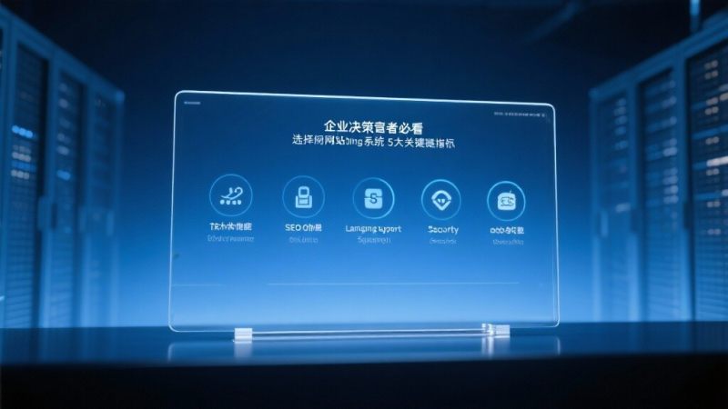 5 ключевых показателей для руководителей при выборе системы создания сайтов