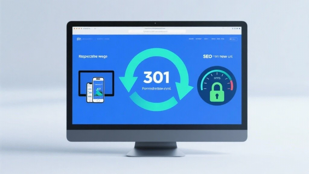 Внешнеторговое адаптивное веб-разработка + 301 редирект, как связать SEO?