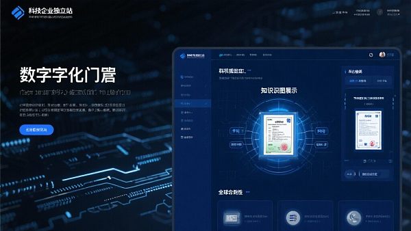 北京外贸独立站：构建高科技、高信任度的国际权威数字门户！