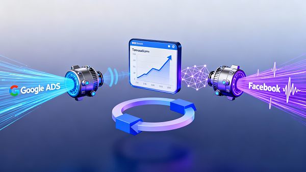 Google Ads + Facebook Ads двухдвигательное размещение Независимый сайт коэффициент конверсии увеличился на 80 % секреты