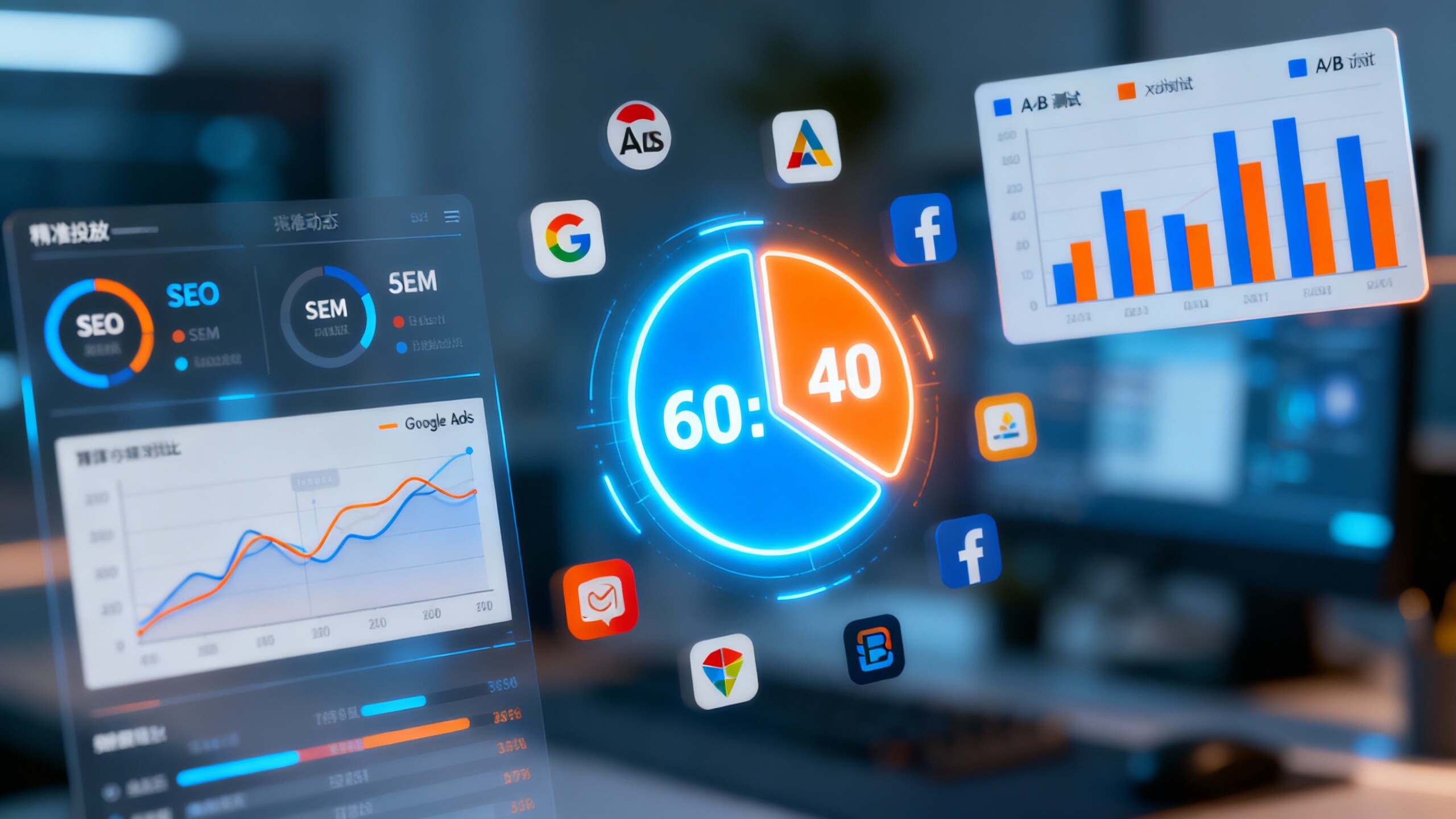 SEO+SEM интегрированный маркетинг: Как распределить ограниченный бюджет? Практические выводы A/B тестирования