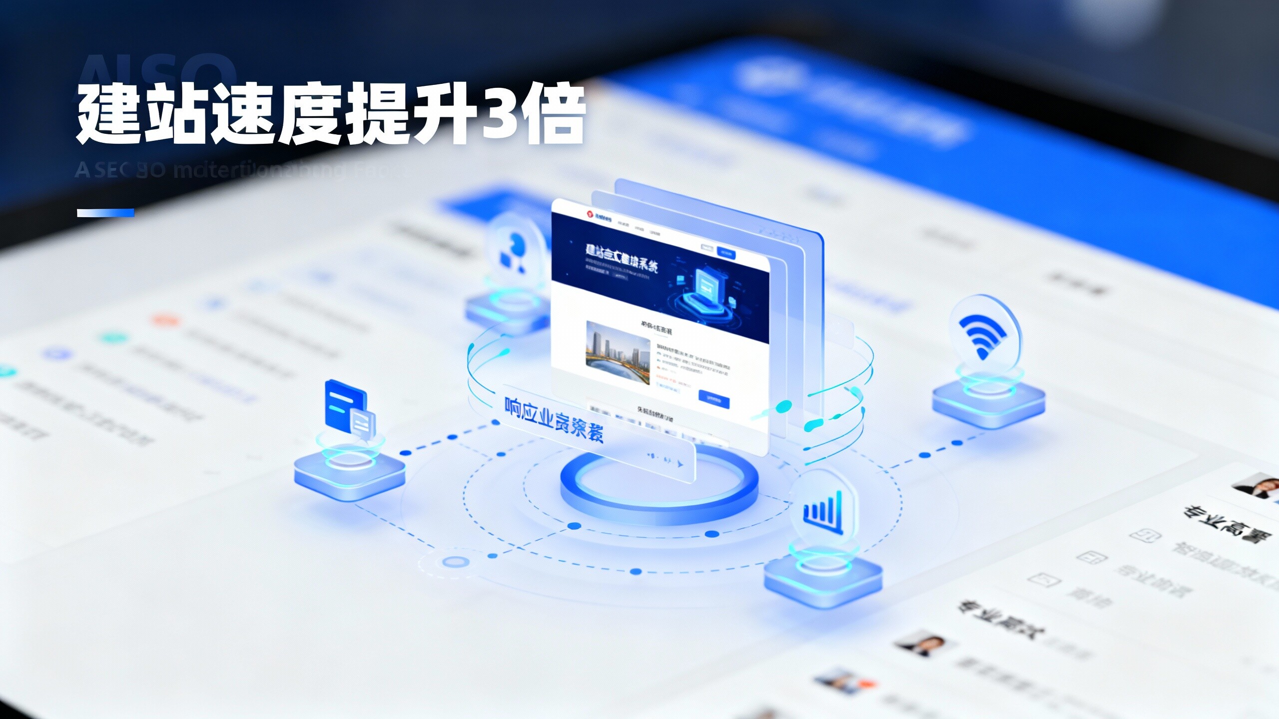 YiYingBao AI интеллектуальной системы создания сайтов тест: 30 дней, как построить официальный сайт предприятия в 3 раза быстрее?