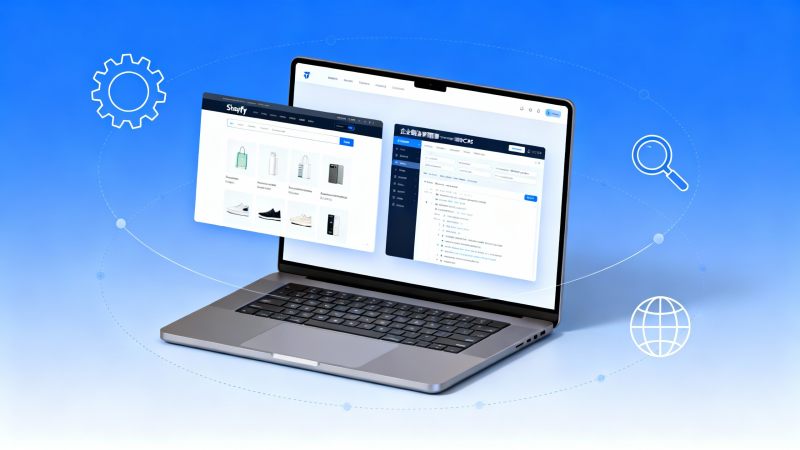 Варианты платформ для создания сайтов трансграничной электронной коммерции: Shopify vs Global site building SaaS system, что лучше для B2B?