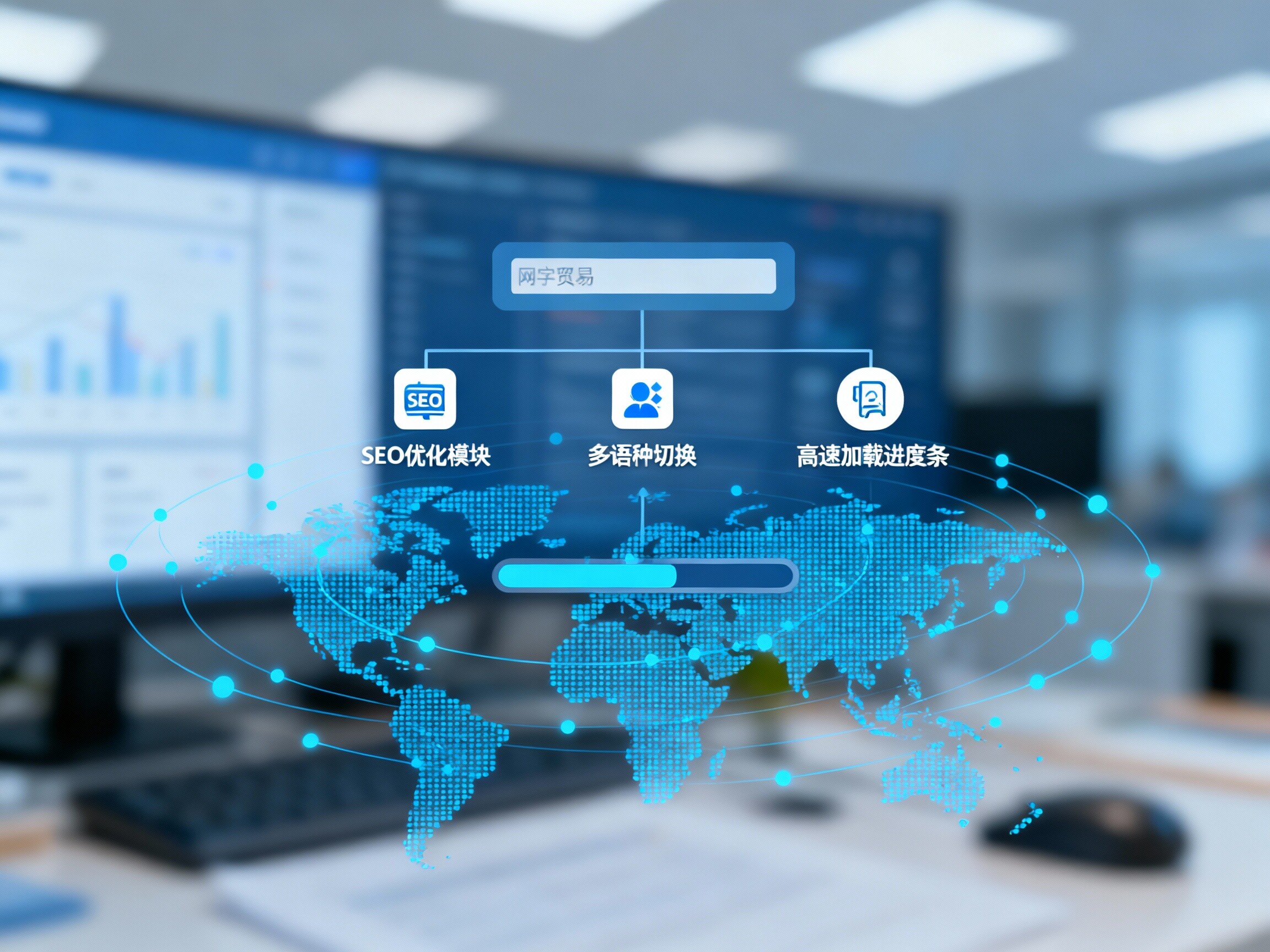 International Hub】Шанхайская компания по созданию сайтов для внешней торговли: EYB, индивидуальная 