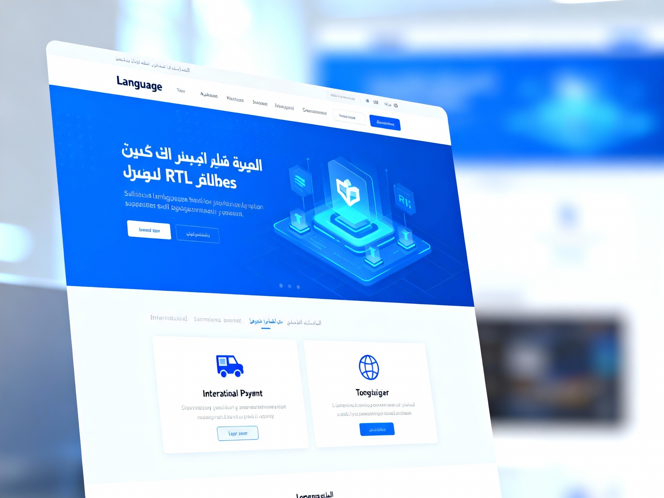 Silk Road Digital Hub] Разработка мультиязычного сайта в Синине: Yiyingbao, индивидуальные международные цифровые визитки для предприятий Синина с 