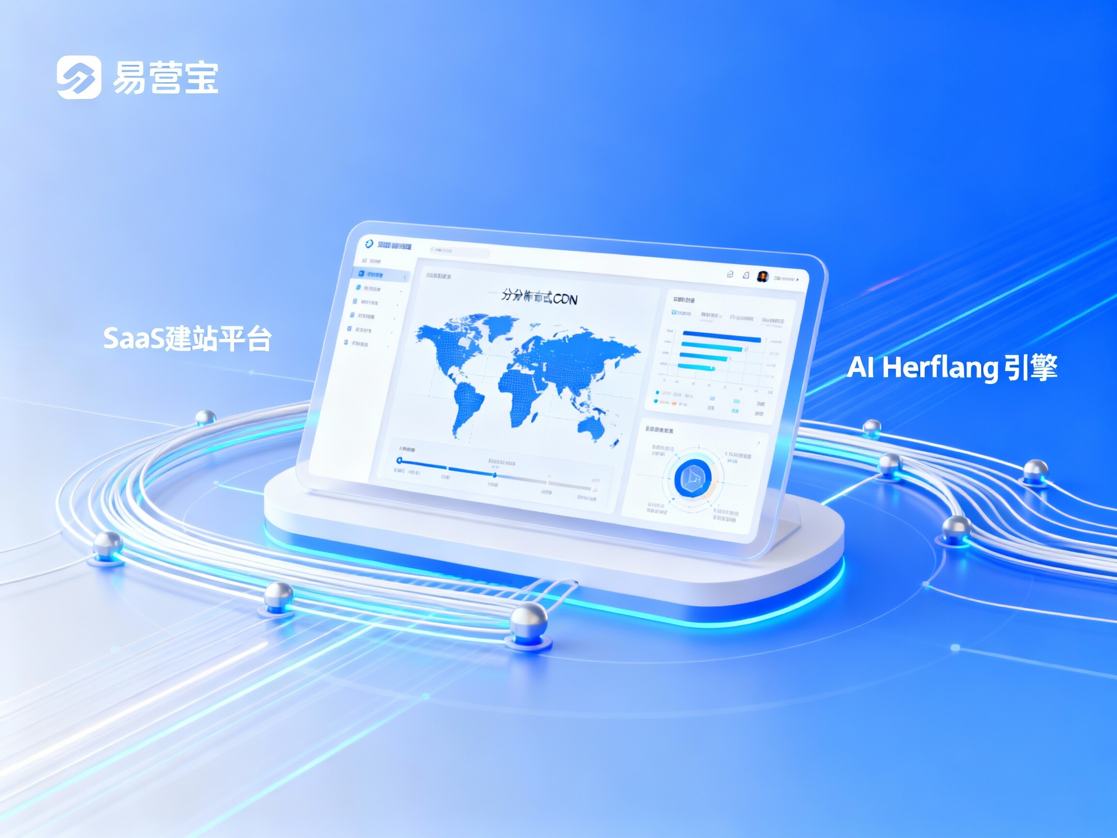 【Кросс-бордерный инструмент】Cross-border SaaS Website Builder: Yiyingbao — «базовая инфраструктура для создания сайтов с высокой конверсией», созданная специально для «глобализации»!