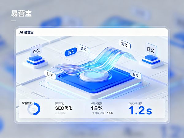 【全球营销大脑】AI Multilingual Website System：易营宝，用“智能算法”驱动您的“多语种精准排名”！
