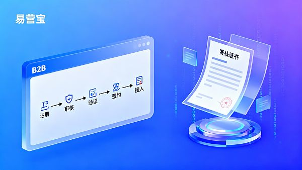 易营宝B2B平台供应商入驻流程及审核标准说明 易营宝B2B平台供应商入驻流程及审核标准说明