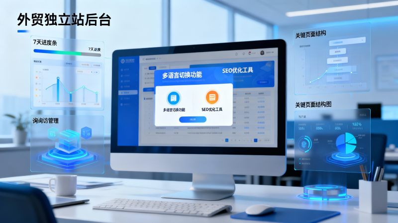 Как быстро создать независимый сайт для внешней торговли для компании, работающей на экспорт? Руководство по избежанию ошибок за 7 дней