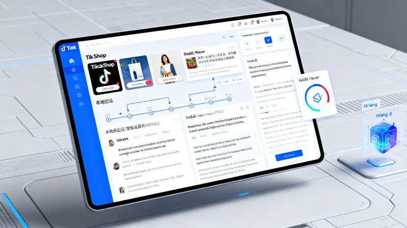Как увеличить трафик на многоязычном сайте? 【Не Google】 TikTok Shop + локальные форумы для привлечения трафика